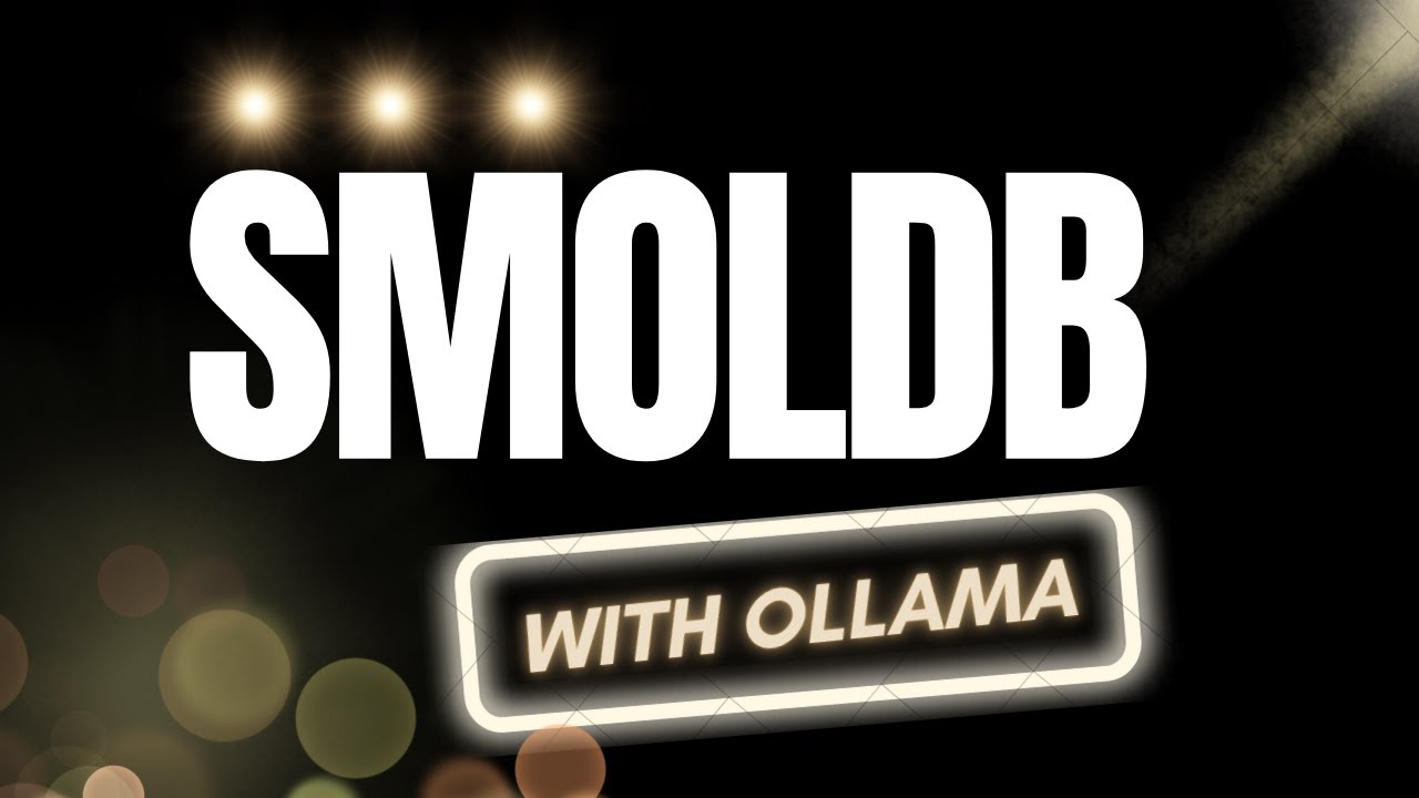 Smoldb with Ollama - A Local Distributed Database for AI Use-cases