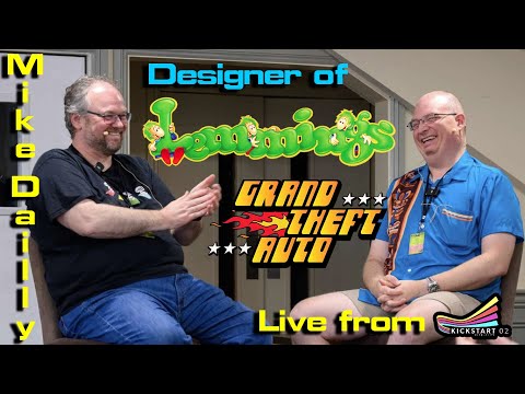 Lemmings and GTA Designer Mike Dailly - Live at Kickstart Amiga Expo! Amigos: Everything Amiga 460