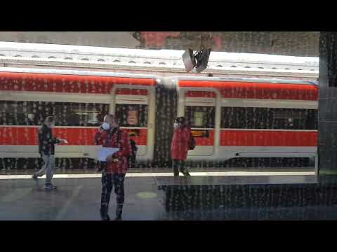 Frecciarossa 1000 in partenza da Roma termini.