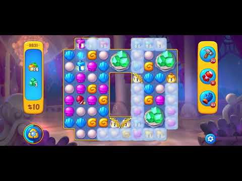 Fishdom level 9831 no boosters フィッシュダム ノーマル