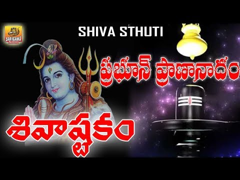 Prabhum Prananatham Vibhum Vishwanatham | Shiva ashtakam | Shiva Stuti Telugu | Shiva Stotram