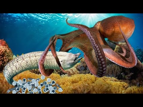 জলের নিচের চূড়ান্ত যুদ্ধ! Octopus vs. Moray Eel: The Ultimate Underwater Battle for Survival!