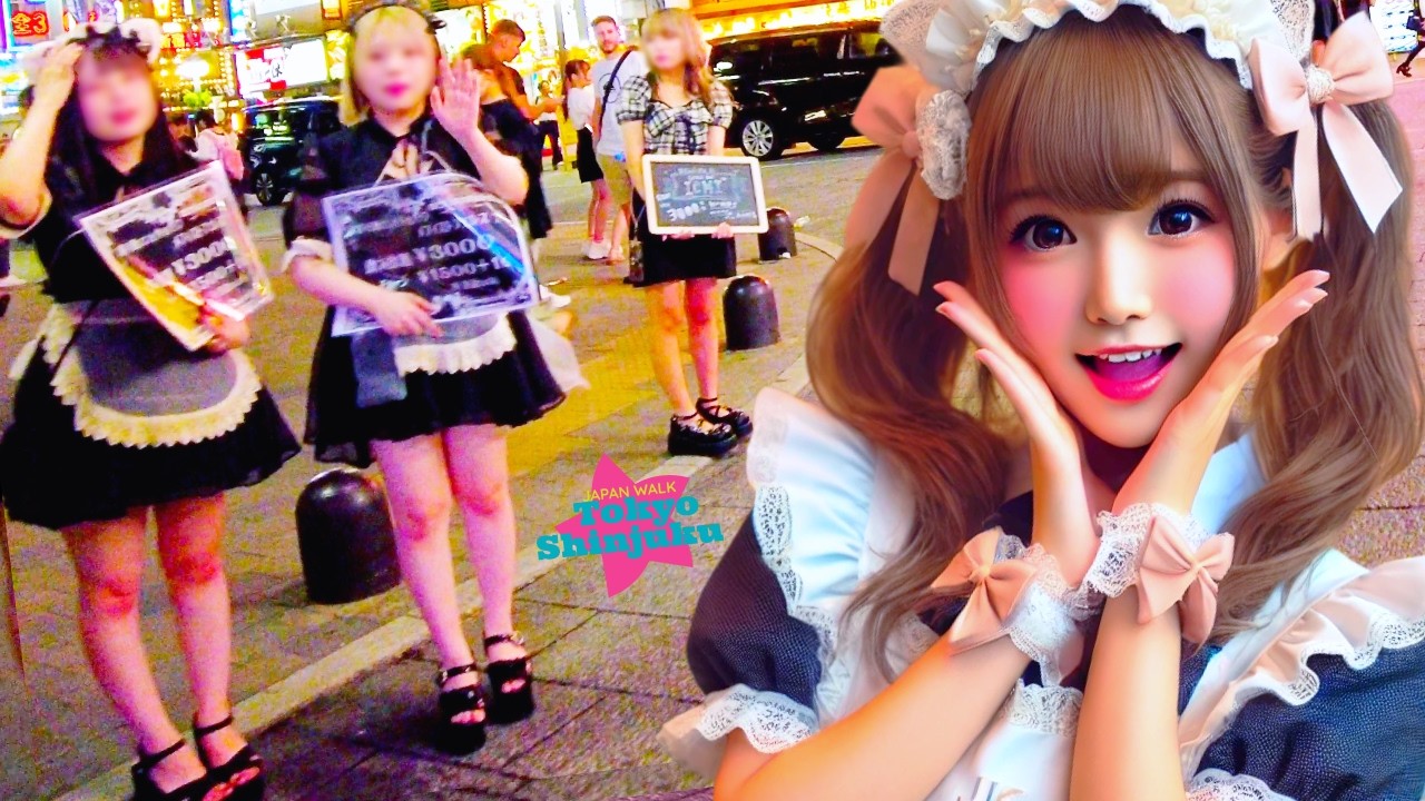 Tokyo Shinjuku 👍 Enjoy Town 💖 4K Nonstop 1 Hour