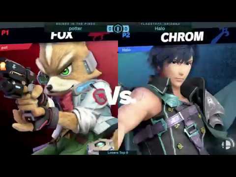 SitP 6 - SSBU Singles Losers Top 8 - potter (Fox) vs Halo (Chrom)