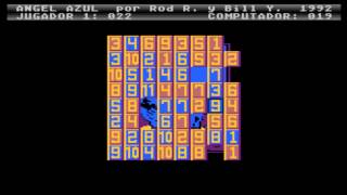 Angel Azul for the Atari 8-bit family