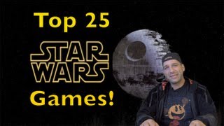 Top 25 Star Wars Video Games-  Gamester81