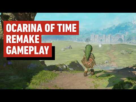 The Legend of Zelda: Ocarina of Time Remake Gameplay Revealed!