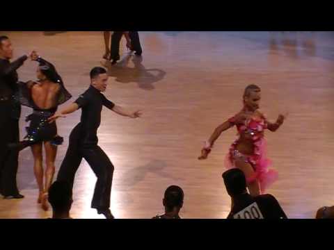 WDSF Brno 2017 Latin - Winson Tam & Anastasia Novikova - samba