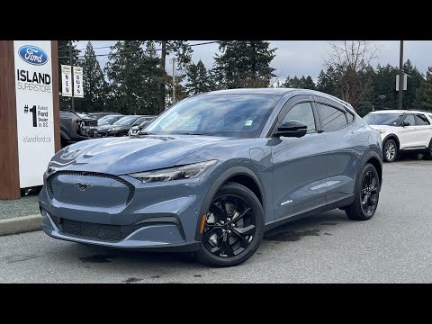 2024 Ford Mustang Mach-E Select RWD 72kWh LFP Std Battery, 360 degree camera+ Review | Island Ford