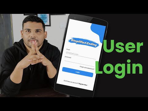 7 Android Login Signup with MVVM User Login