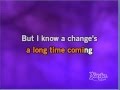 Seal - A change is gonna come (karaoke) 