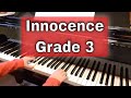 Innocence op 100 no 5 by Johann Burgmuller- A:2  |  ABRSM piano grade 3 2021 & 2022