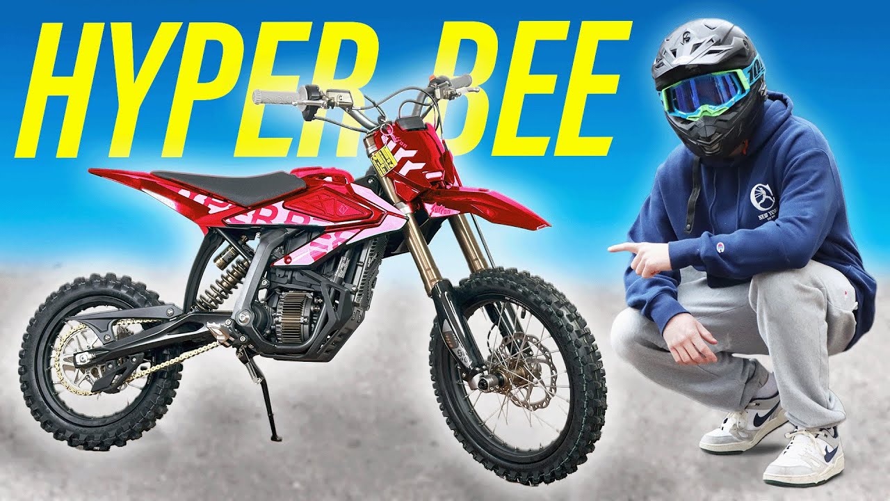 2025 Surron HyperBee // Powerful Electric Pitbike
