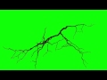Free HD Greenscreen Animation: Two Growing Ground Cracks