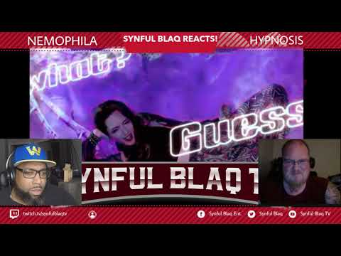 LET'S GET HYPNOTIZED! Synful Blaq Reacts - NEMOPHILA - Hypnosis