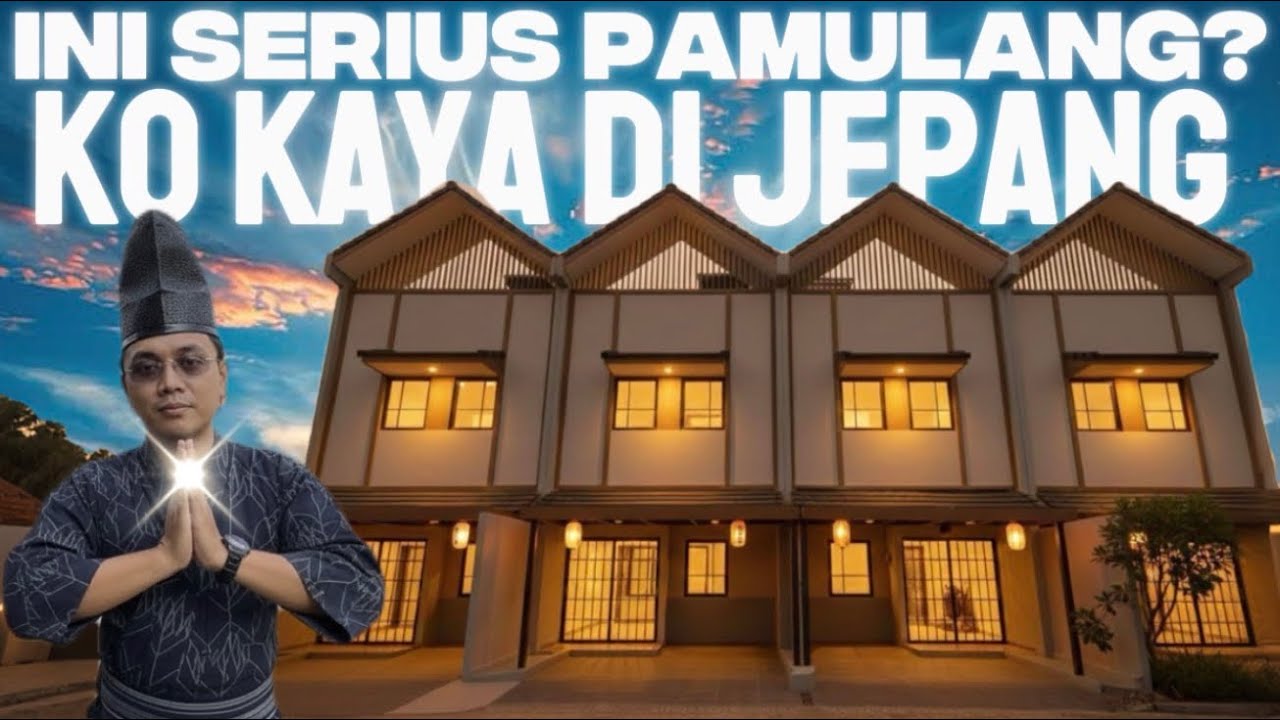 Rumah Mewah 3 Lantai Japanese Style di Pamulang Tangerang Selatan Dekat Universitas Pamulang dan Tol Pamulang