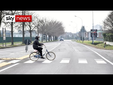 意大利城鎮陷入COVID-19封鎖 (Italian towns in COVID-19 lockdown)
