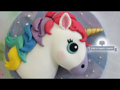 Rainbow Unicorn cake amazing cake tutorials
