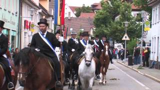 preview picture of video 'Blutritt Bad Wurzach 2012'
