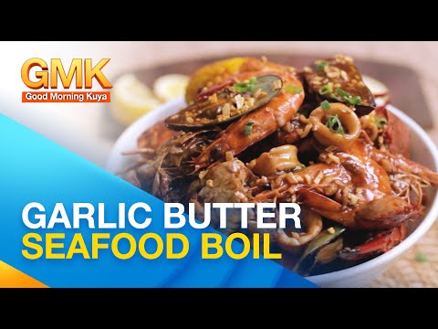 Simple at madaling paraan ng pagluluto ng Garlic Butter Seafood Boil Cook Eat Right