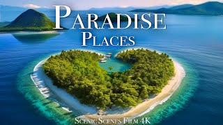 Flying Over Paradise Places 4K | Amazing Nature Scenes Around the World