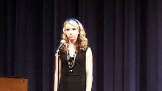 Rachel Fettinger -"Tell Me Oh Blue, Blue Sky" at Encore Art Songs Recital