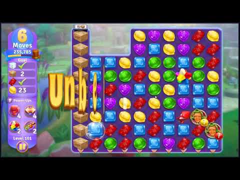 Wonka's World of Candy Level 101 - NO BOOSTERS + FULL STORY 🍫 | SKILLGAMING ✔️