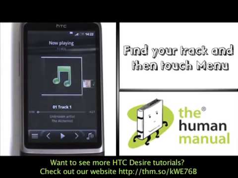 How to change your ringing tone on your HTC Desire | The Human Manual