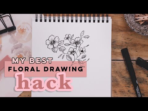 Drawing Flowers for Beginners