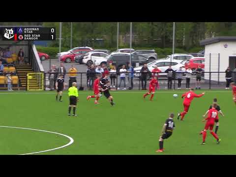 Aquinas Star v Red Star Bangor - Under 15 Sixth Division Cup Final - May 2022