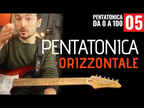 Scala Pentatonica - Suoniamo in orizzontale con le nuove diteggiature | Lezione di Vince Carpentieri