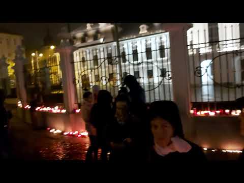 Sviečkový pochod Bratislava 15. 11. 2020. Božie Milosrdenstvo a Sedembolestná Panna Mária