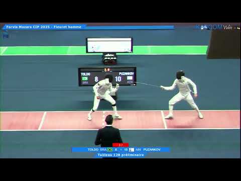 Paris World Cup 2025 SMF - P128 - Guillaume Toldo BRA v Pavel Puzankov RUS