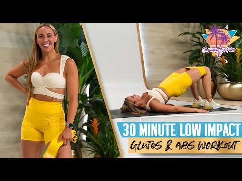 Quick & SPICY Low-Impact Glutes and Abs Workout! | STF - Day 39
