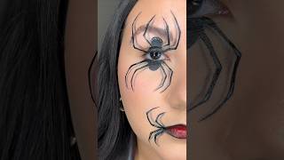Halloween Makeup Idea: Spider Eyes🕷️🕸️ #halloween #makeup