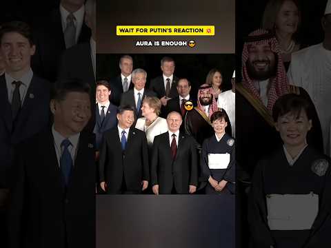 ⚡️Putin’s Aura Speaks Louder Than Words!