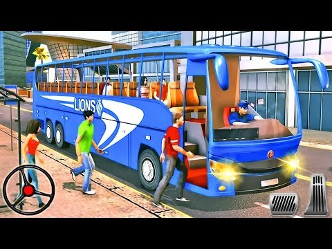 Coach Bus Driving Simulator 2019 Free - Parking Buses | Android Gameplay