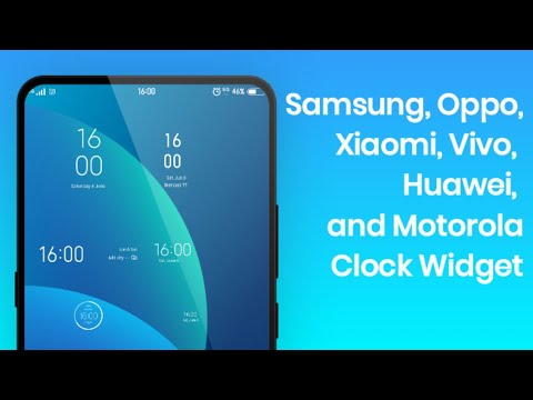 All Smartphone Clock Widget for all Phones