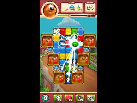 Toon Blast Level 3518 - NO BOOSTERS 🐻🐺🐱 | SKILLGAMING ✔️