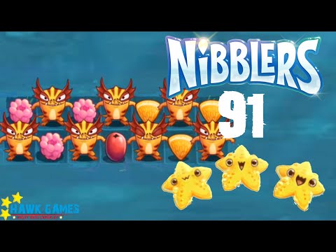 Nibblers - 3 Stars Walkthrough Level 91