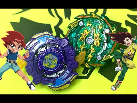 [Beyblade Burst] Gaia Dragoon VS Bushin Ashur ガイアドラグーン VS ブシンアシュラ