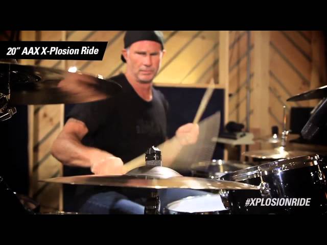 Vidéo teaser pour Cymbal Vote - Chad Smith - Demo - 20" AAX X-Plosion Ride