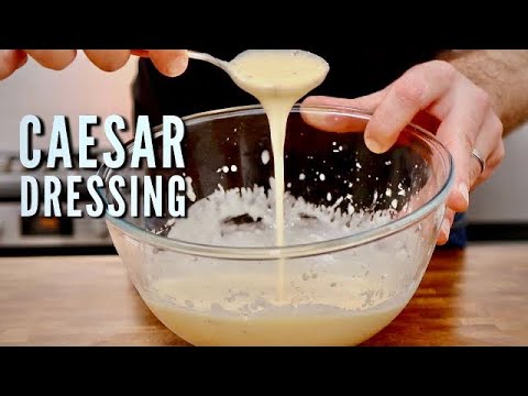 How to Make Caesar Dressing From Scratch