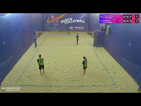 21:35 K. Borshchenko / O. Fedorenko - D. Safonov / V. Avramenko 06.12.2022 |Winners Beach Volleyball