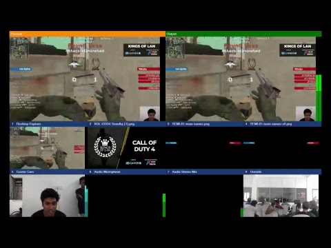 Livestream from the Kings of LAN Call of Duty 4