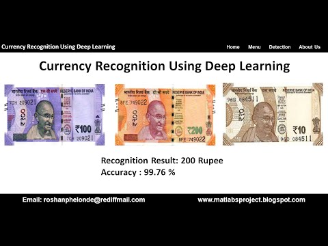 Currency Recognition Using Deep Learning Machine Learning Currency Classification Using Python