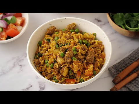 Easy Keema Rice