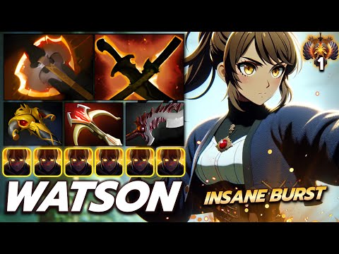 WATSON [Marci] Madness Carry Gameplay Power Unleash Dota 2 (Fullmatch)