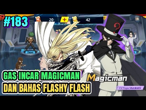 Gacha Incar Magicman & Bahas Flashy Flash One Punch Man The Strongest