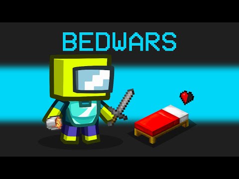 GarryBlox - Minecraft Bed Wars but Among Us
